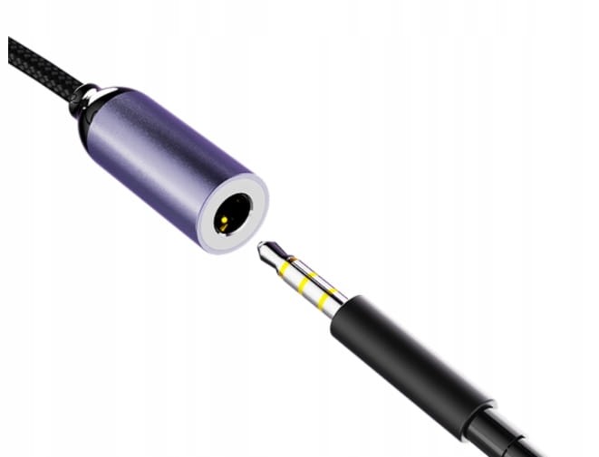 PRZEJŚCIÓWKA ADAPTER USB-C mini Jack 3,5mm AUX DAC - zdjęcie 5