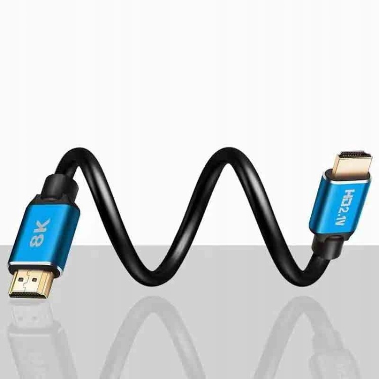 Kabel HDMI 2.1 Przewód 4K 144 Hz 8K 60Hz HDR 2m - zdjęcie 5