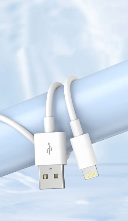 USB-A to lightning Cable 2m Braided cable ZC-1 - zdjęcie 5