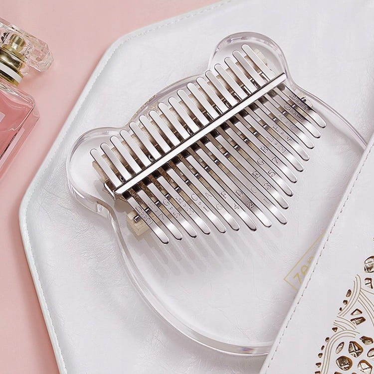 instrument kalimba klawiszowa akrylowa k-03a - zdjęcie 4